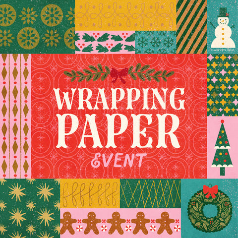 December Wrapping Paper Event | special member pricing