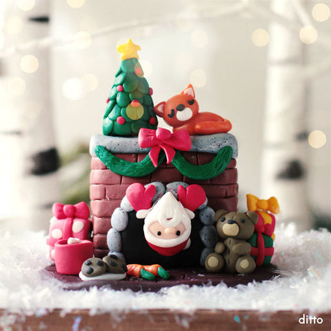 Sculpt & Bake: Santa's Here! Kit